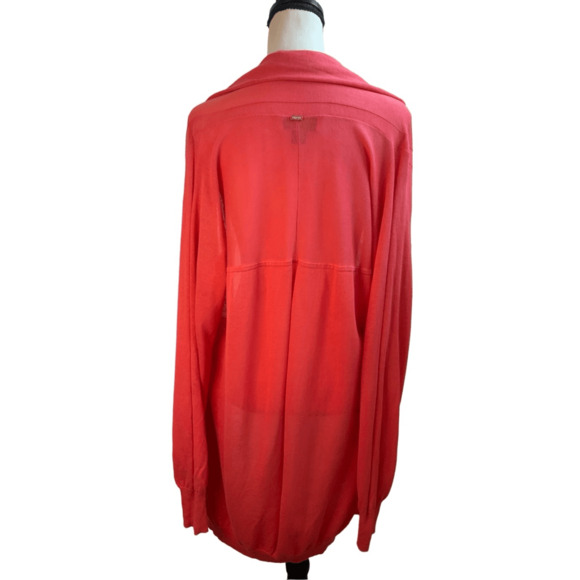 St. John Linen blend open front cardigan - Picture 2 of 11